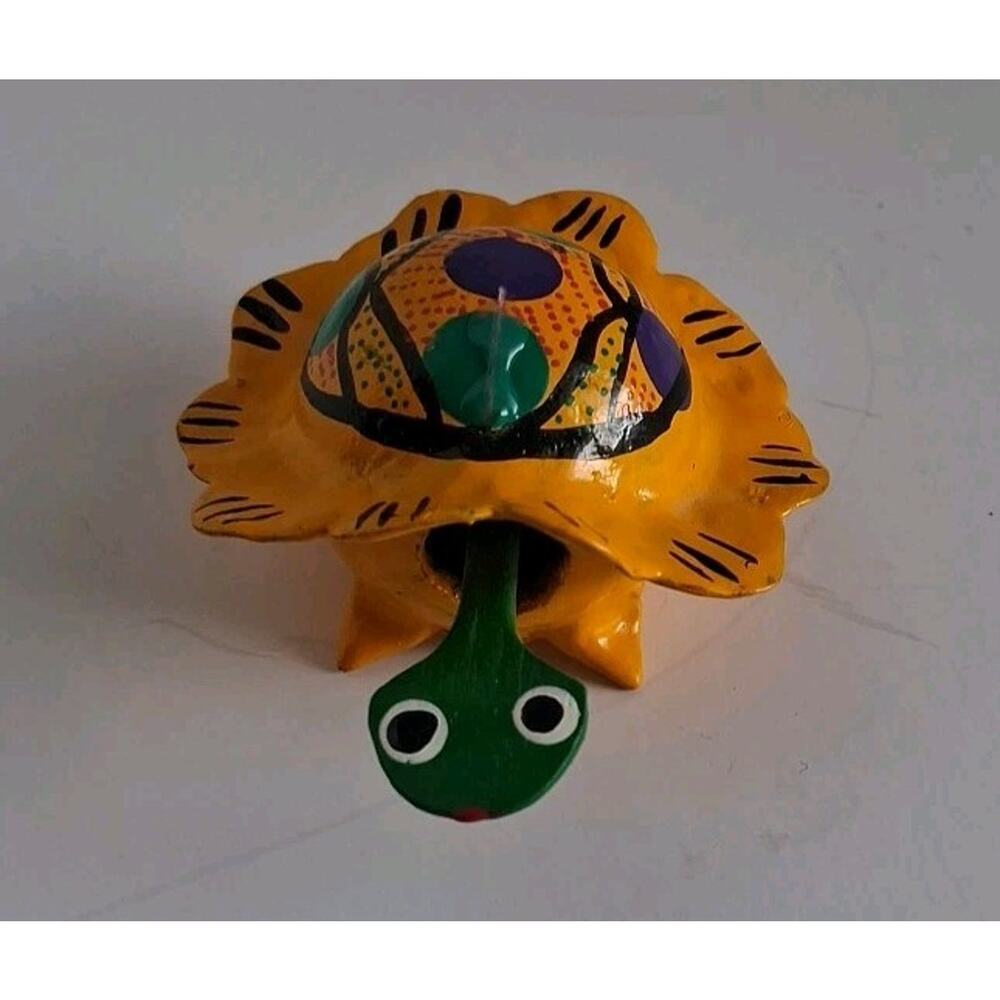 Green bobblehead Turtle from Mexico